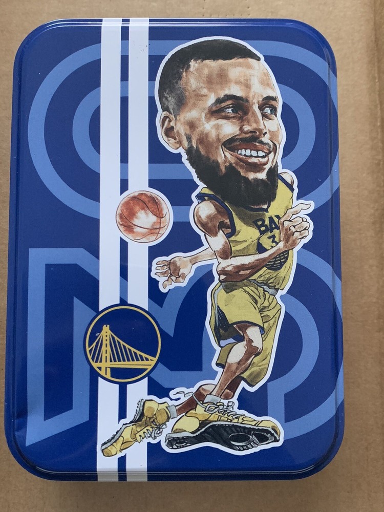 STEPH CURRY 2020-21 PANINI OPTIC PRIZM EMPTY TIN COLLECTIBLE BOX NBA LABS