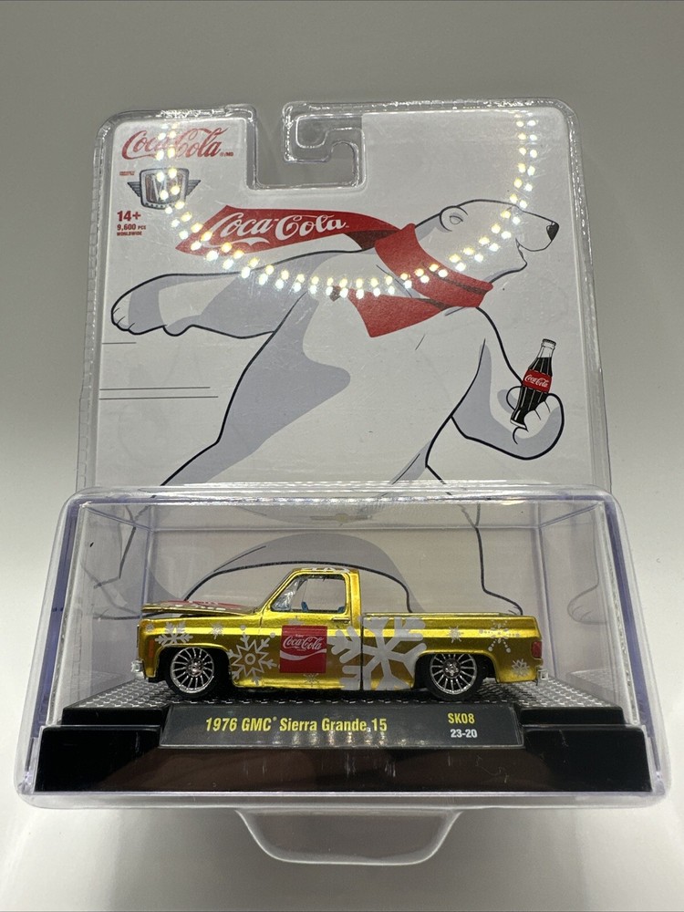 M2 Machines COCA-COLA 1976 GMC Sierra Grande 15 SK08/23-20