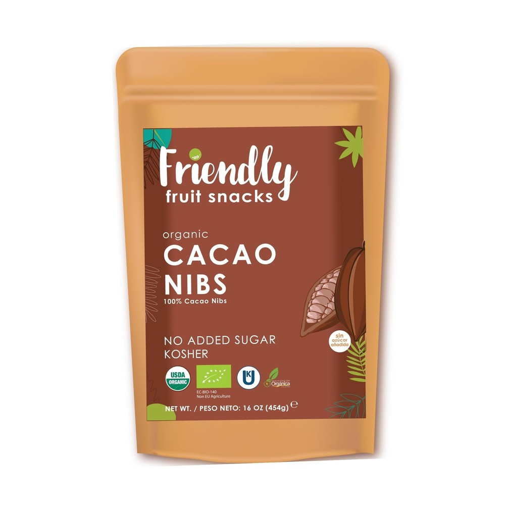 |Organic Ecuadorian Cacao Nibs |16 oz; (1 LB)| Organic, Unsweetened, Vegan, N...