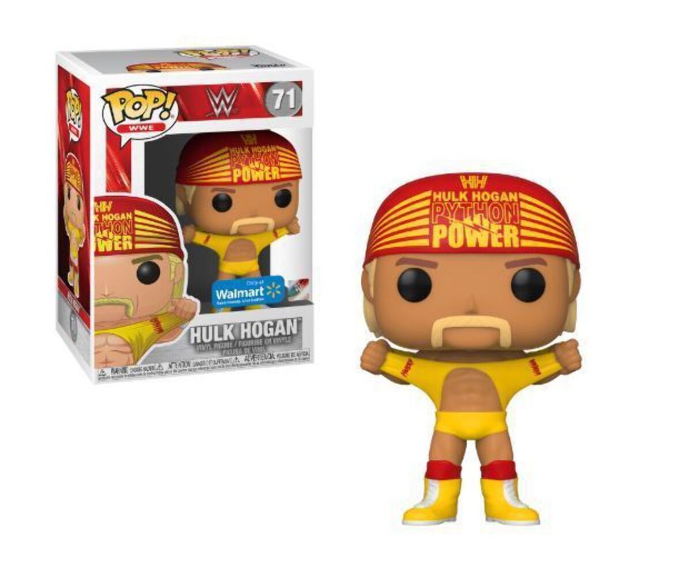 Funko POP! WWE: Hulk Hogan (Walmart)(Damaged Box) #71