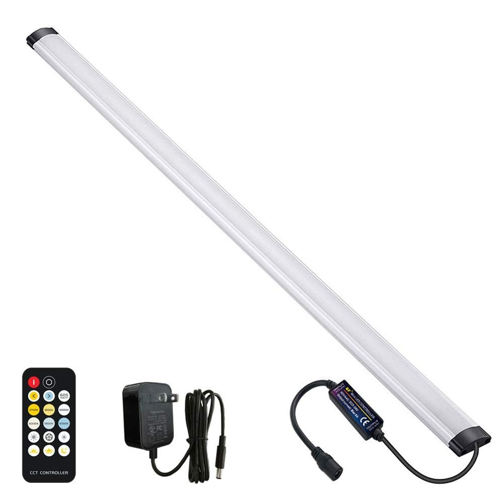 Dimmable Under Cabinet Lighting, Color Temperature Changing LED Light Bar, Da...