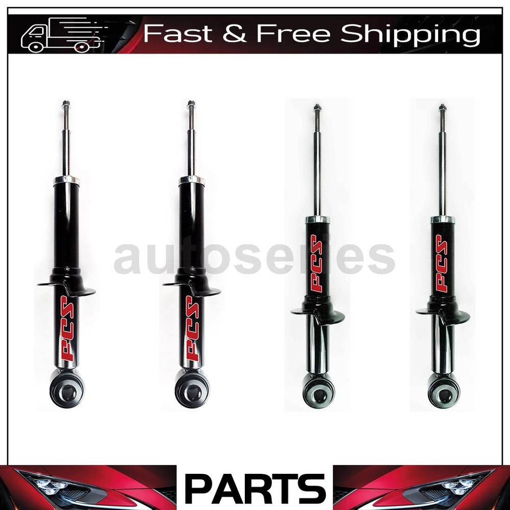 4 Front Rear Strut Assembly Fits 2003 Ford Expedition 2004 Ford Expedition