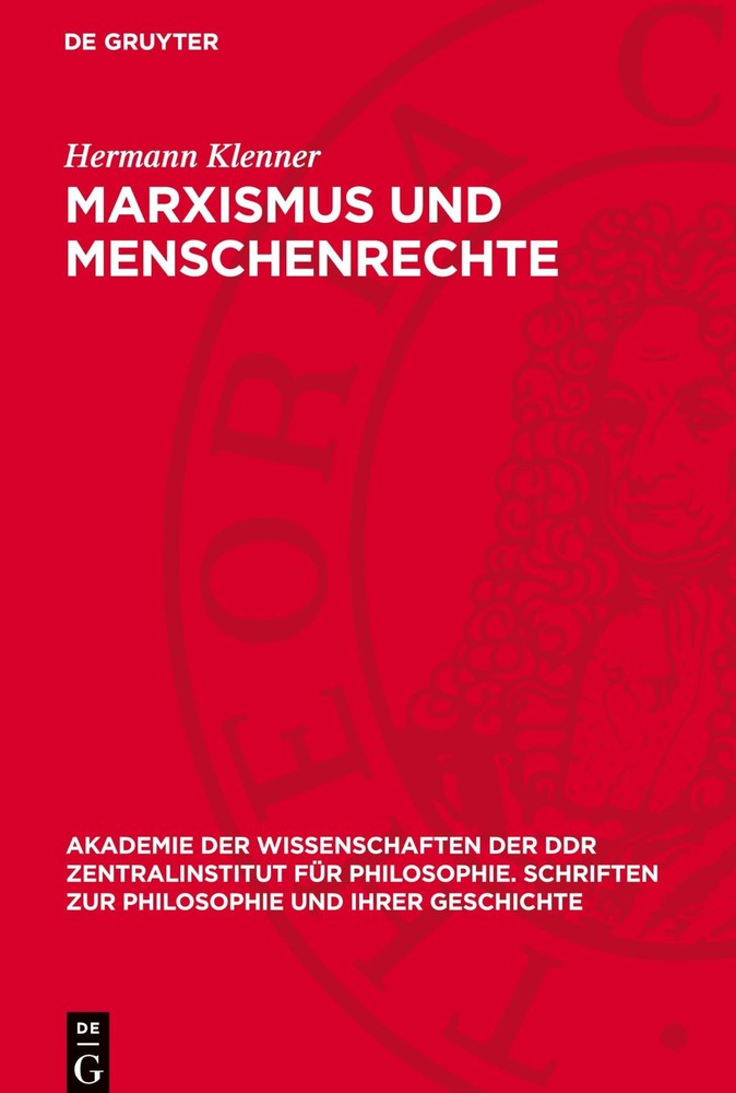 Hermann Klenner Marxismus Und Menschenrechte (Hardback)
