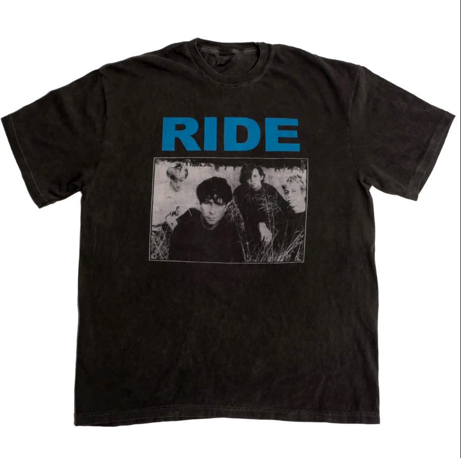 RIDE UK Band Tour Punk Album Single Unisex T-Shirt Cotton Tee All Size BT007