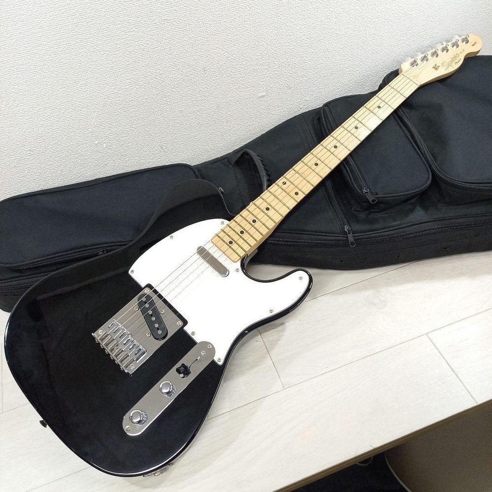 Squier by Fender Telecaster Black Black Safe Packing!