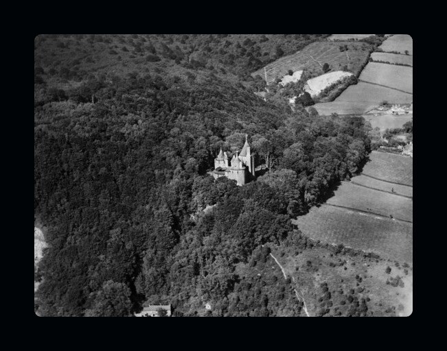 Castell Coch Tongwynlais Wales 1930s OLD PHOTO 1