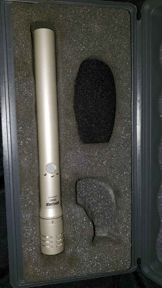 Shure SM81-LC Cardioid Condenser Wired Professional Microphone