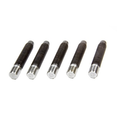 Winters 8941 5-Piece Black Steel Stud Kit with 5/8-11 X 2-7/8 Screw-In Perforated Studs