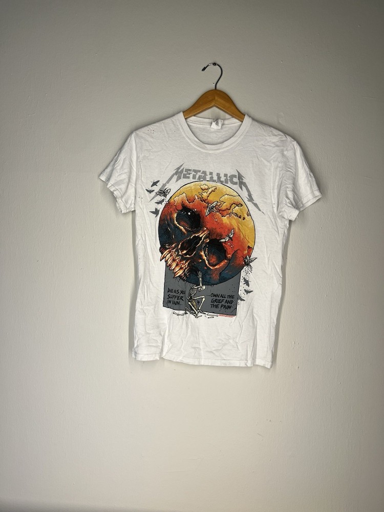 Metallica Europe Awakens Atlas Rise 2019 Tour Tee S Gildan Heavy Cotton  