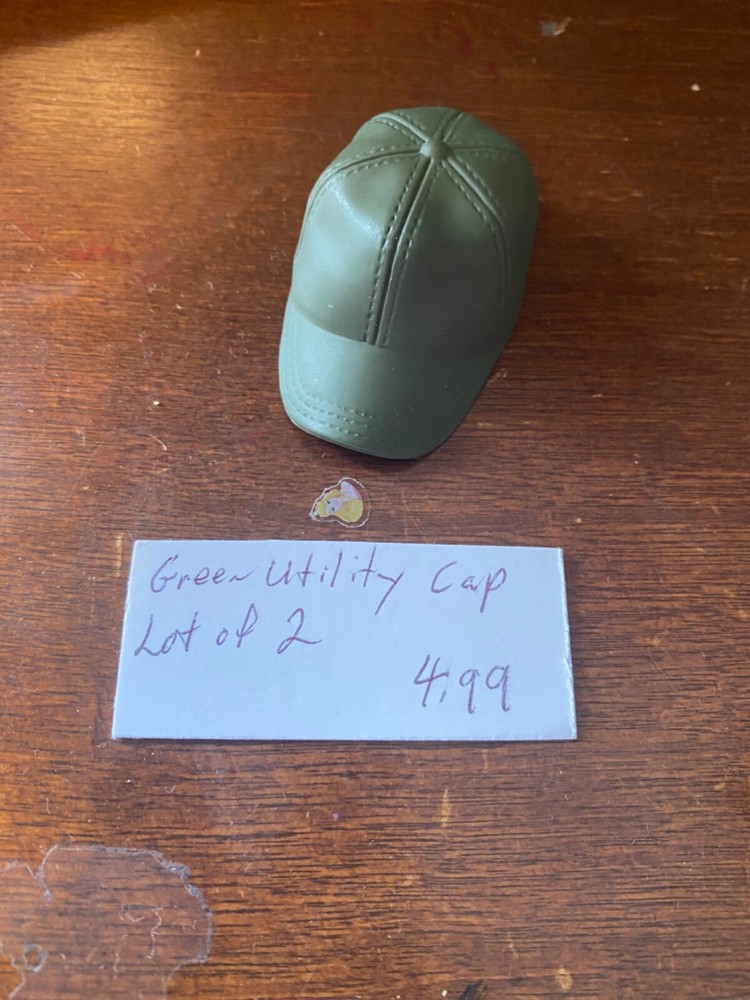 1:6 Scale GI Joe Loose Gear Accessories Plastic Green Utility Cap