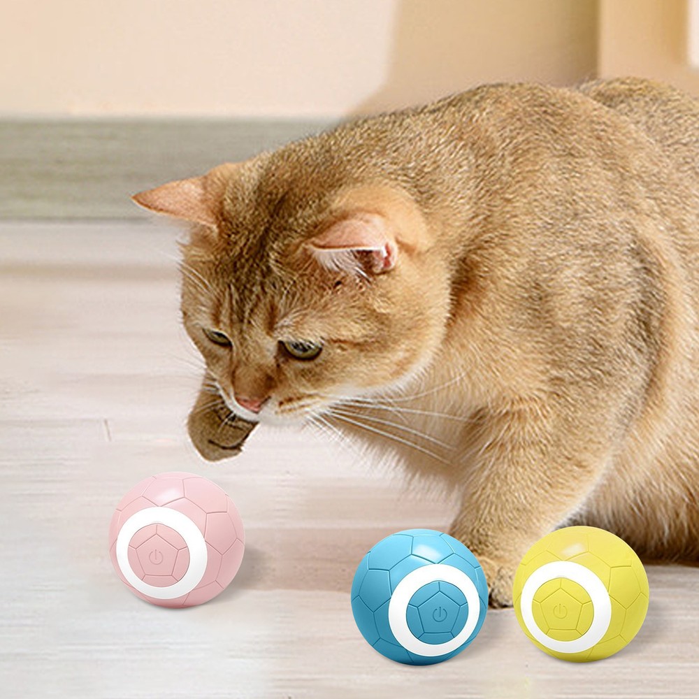 Peppy Pet Ball Smart Rolling Cat Toy, Fun Interactive Dog Ball 1Pcs