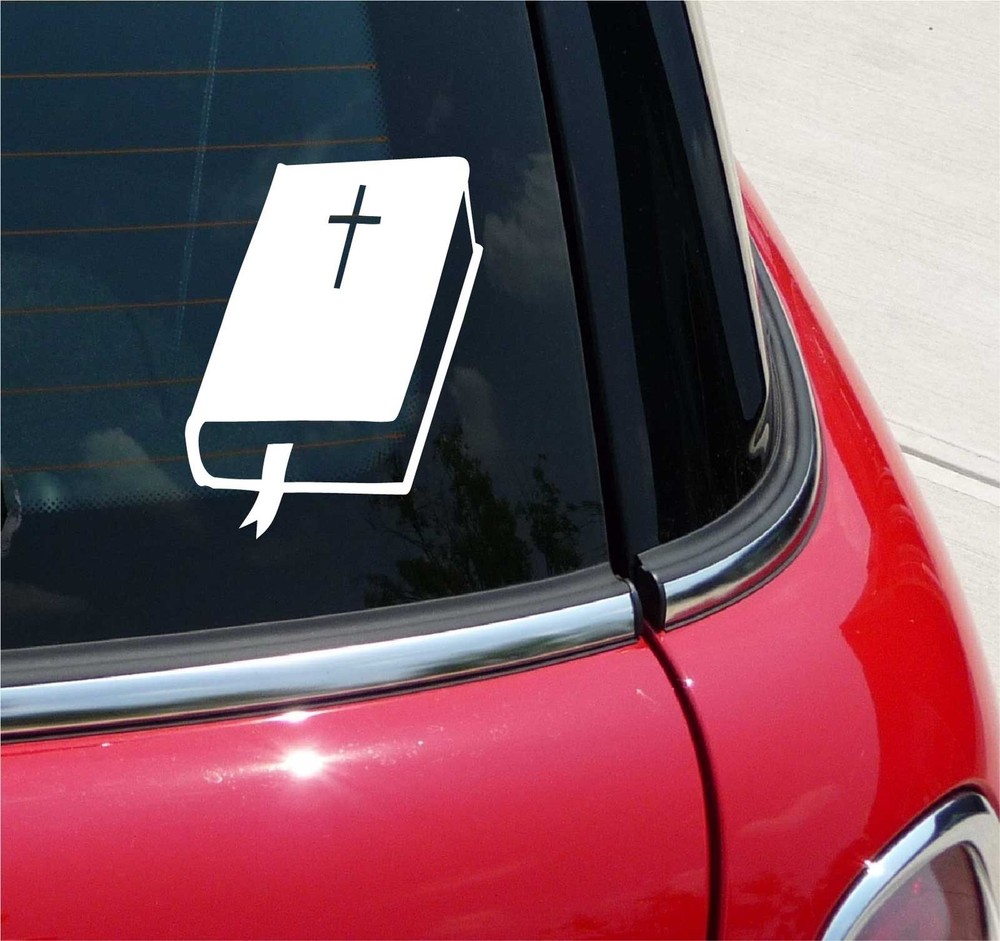 BIBLE OLD NEW TESTAMENT RELIGION JESUS GRAPHIC DECAL STICKER ART CAR WALL DECOR