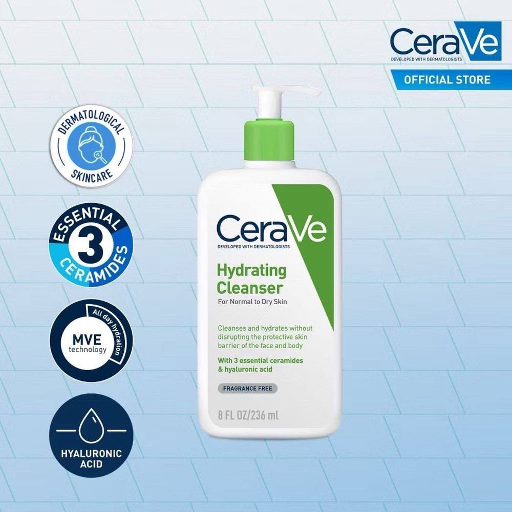 CeraVe Hydrating Facial Cleanser - 16 oz