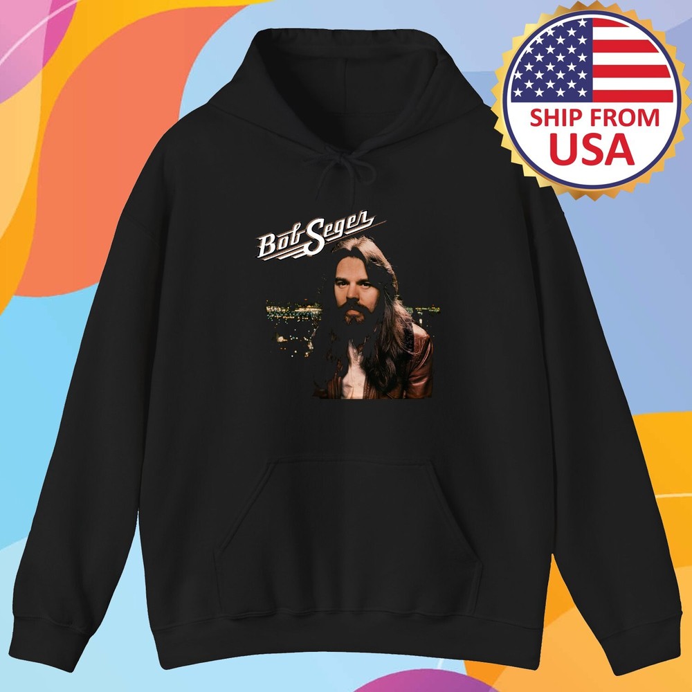 Bob Seger Men's Black Size S-3XL
