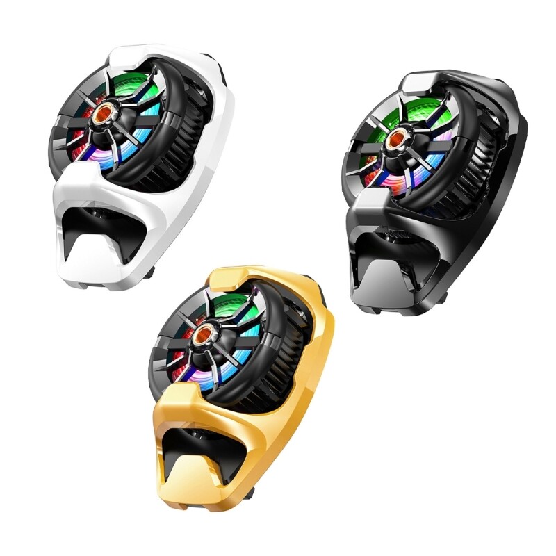 Lightweight Phone Stand Clip – Quiet Cooling Mount for Gaming Phones  