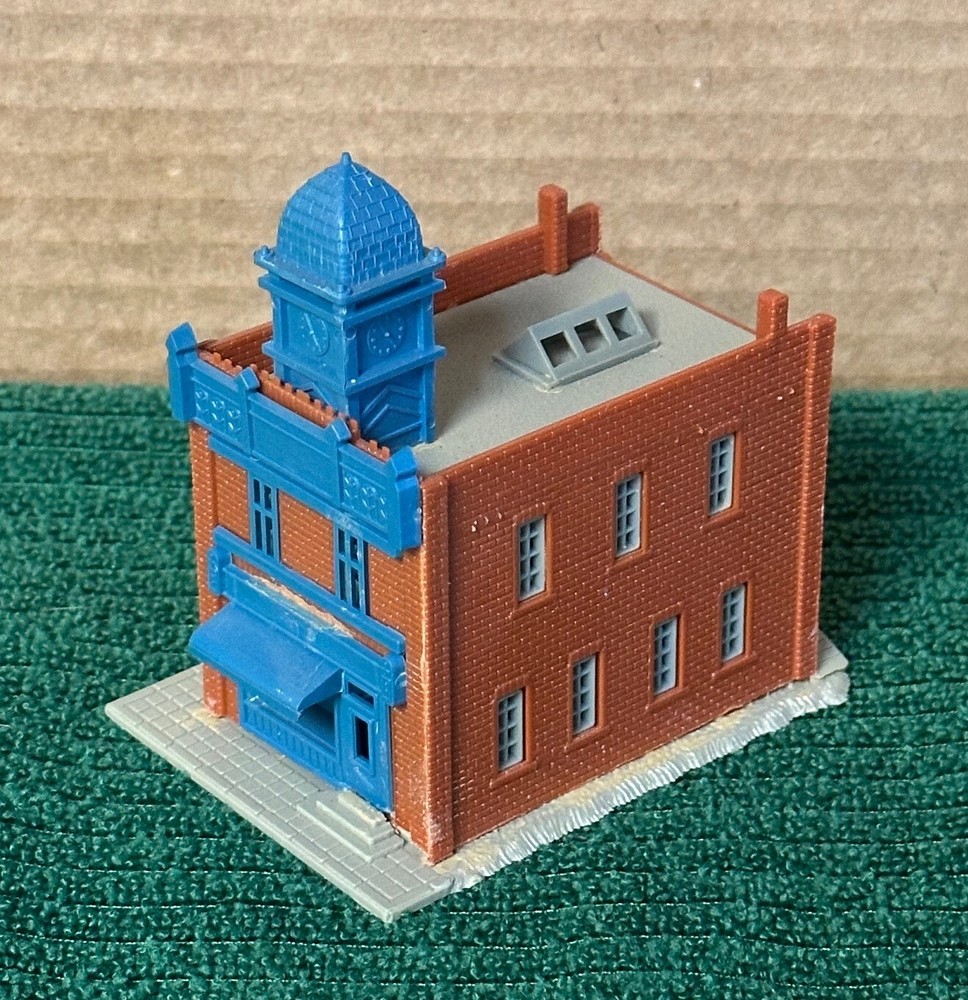 Vintage POLA N Gauge Town Hall West Germany Town Square Building