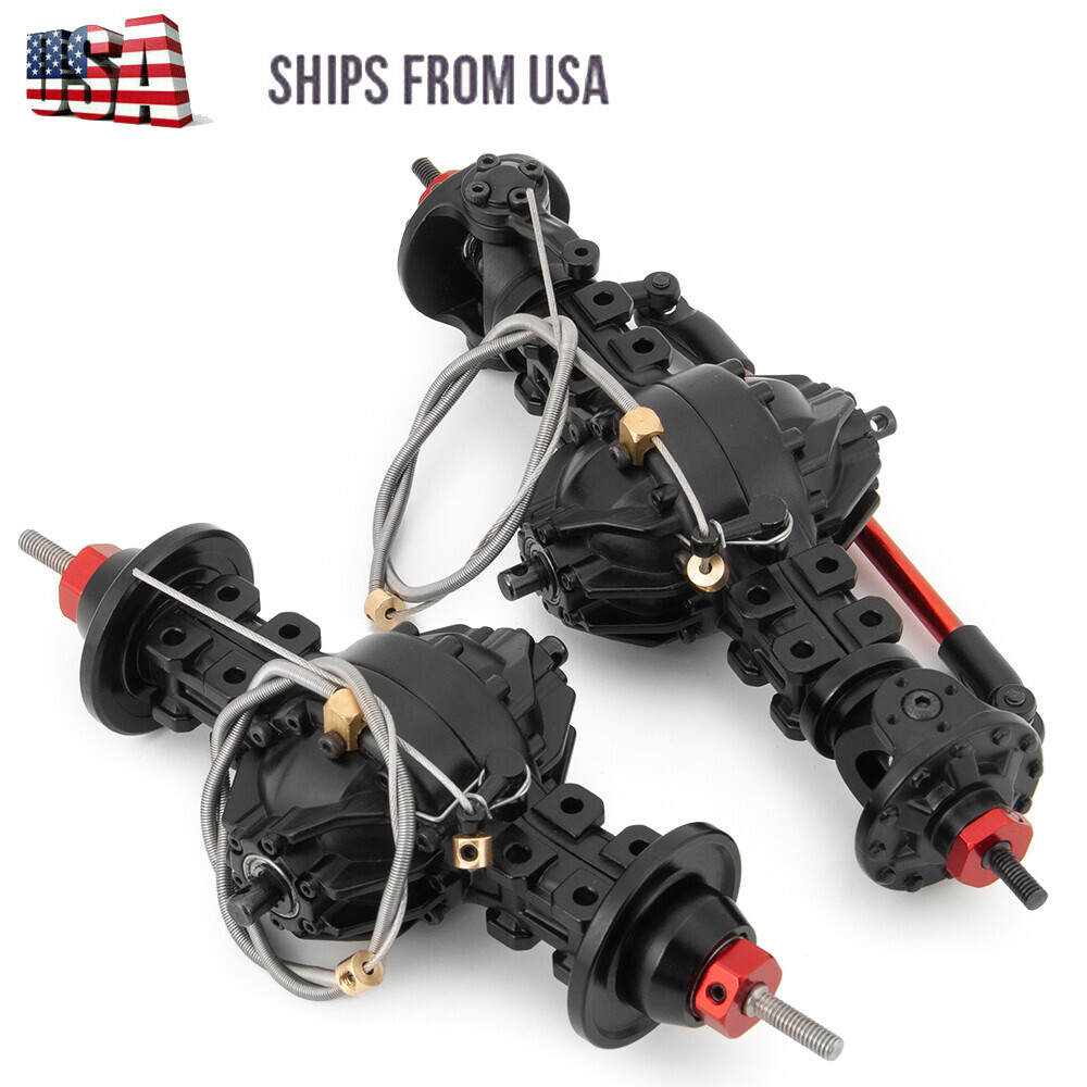 1:14 Tamiya RC Tractor Truck Alloy Locking Middle Axle Front/Rear