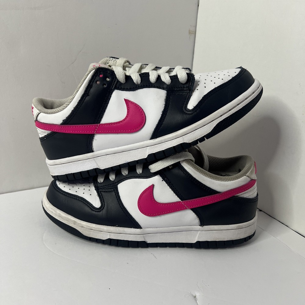 Size 5.5 (GS) - Nike Dunk Low Obsidian Fierce Pink