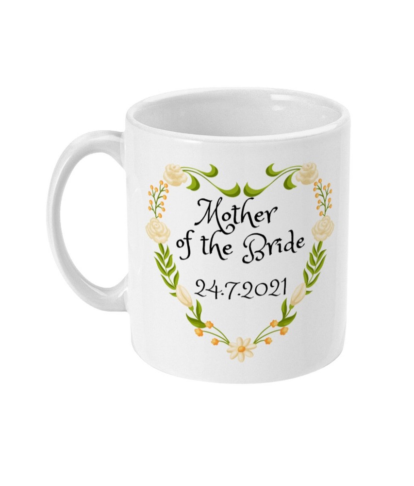 Personalised Mother Of The Bride Gift Mug Mother Of Groom Gift Mug Aunt Of Bride