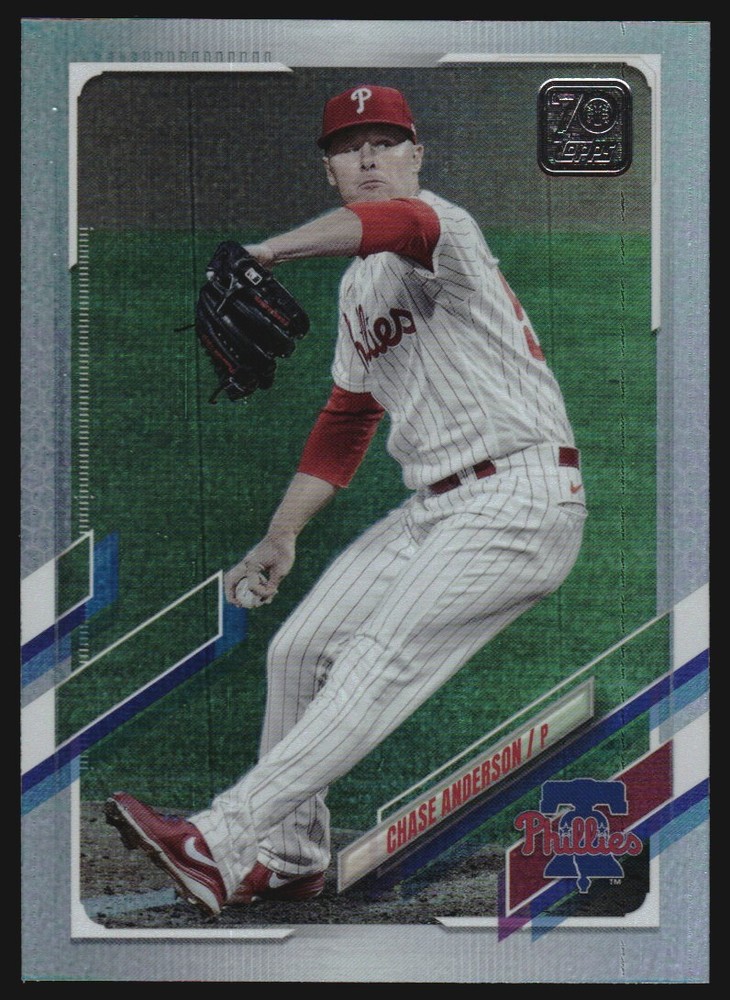 2021 Topps Update Rainbow Foil #US19 Chase Anderson
