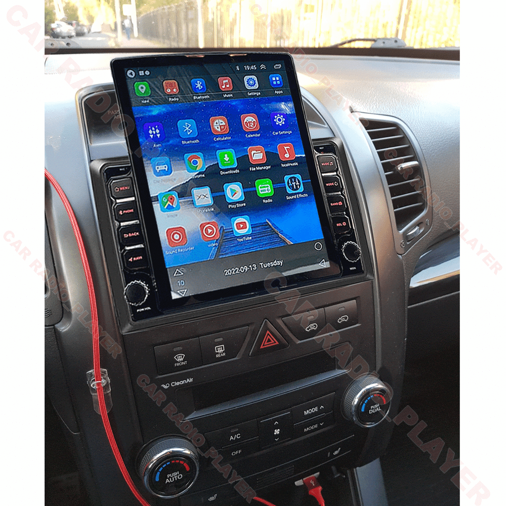 Android 15 Wireless Carplay Stereo Radio GPS Nav FM BT For Kia Sorento 2011-2015