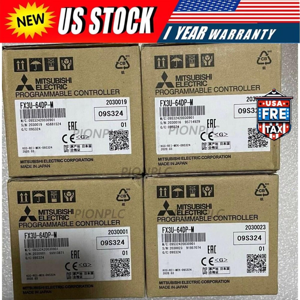 1PC NEW ORIGINAL MITSUBISHI FX3U-64DP-M PLC UNIT FX3U64DPM Fast SHIPPING