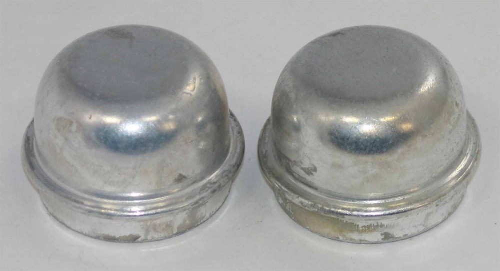 NEW 1957-72 Mopar Front Wheel Bearing Dust Caps PAIR
