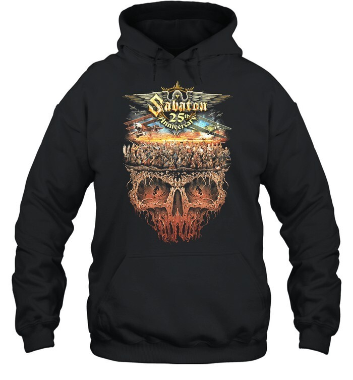 Sabaton 25th Anniversary Hoodie Unisex All Size S-5XL MA079