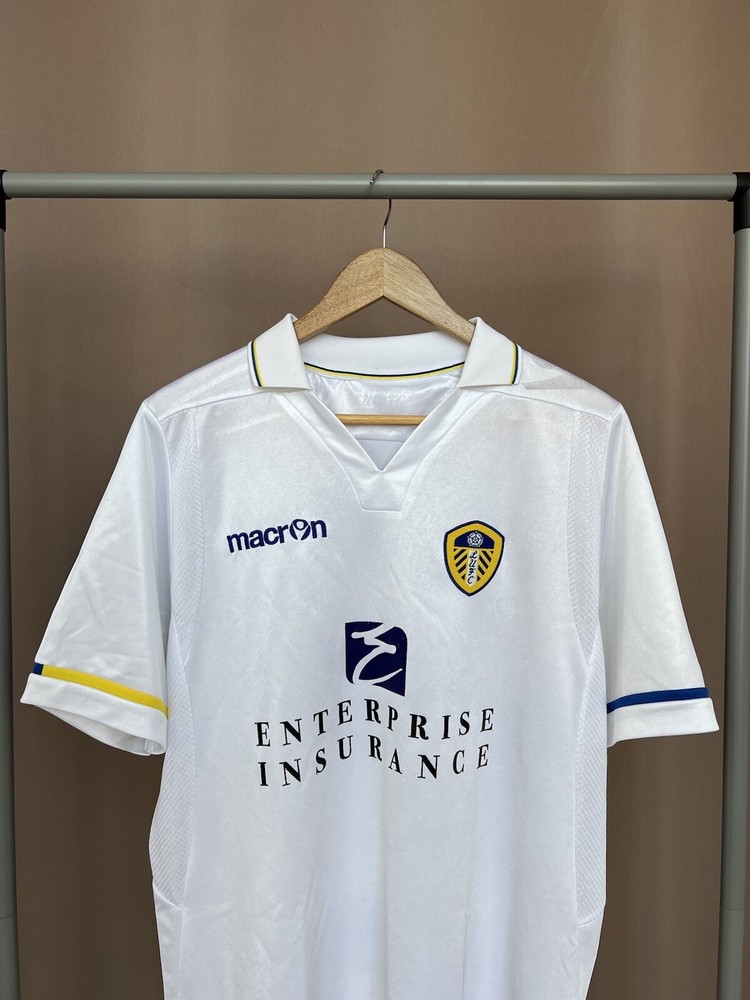 Leeds United 2011-12 Macron Retro Home Jersey
