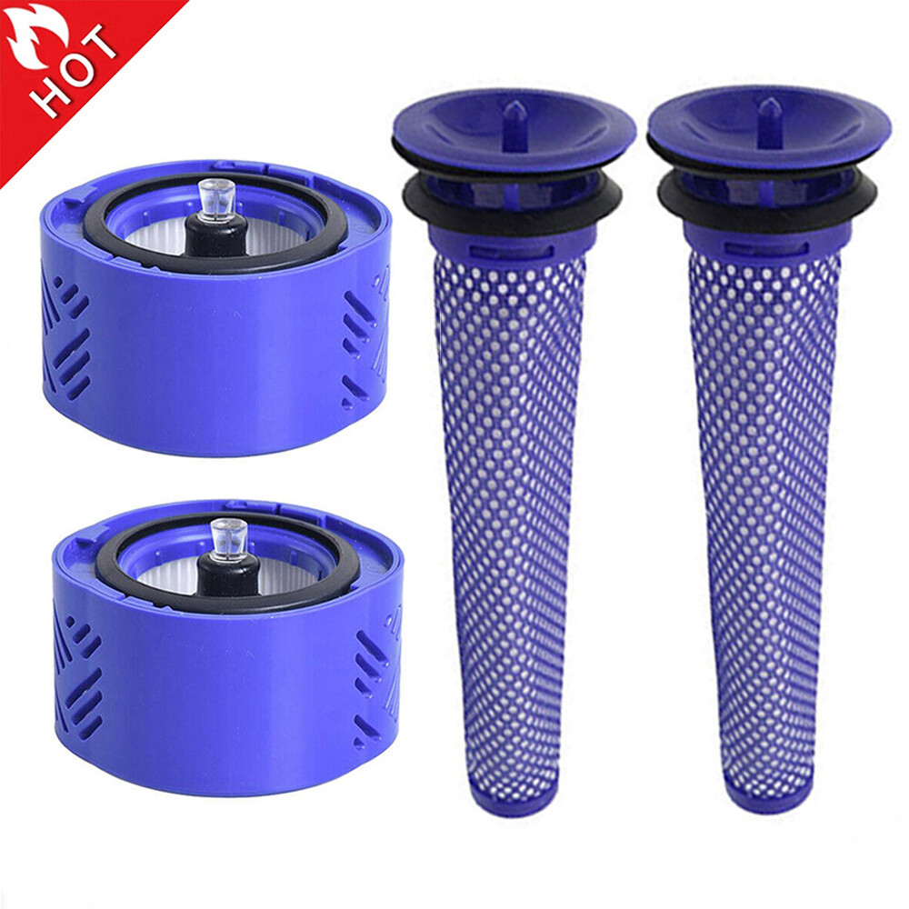 4 Pack HEPA Replacement Filters for Dyson V8 V7 Cordless Vacuums