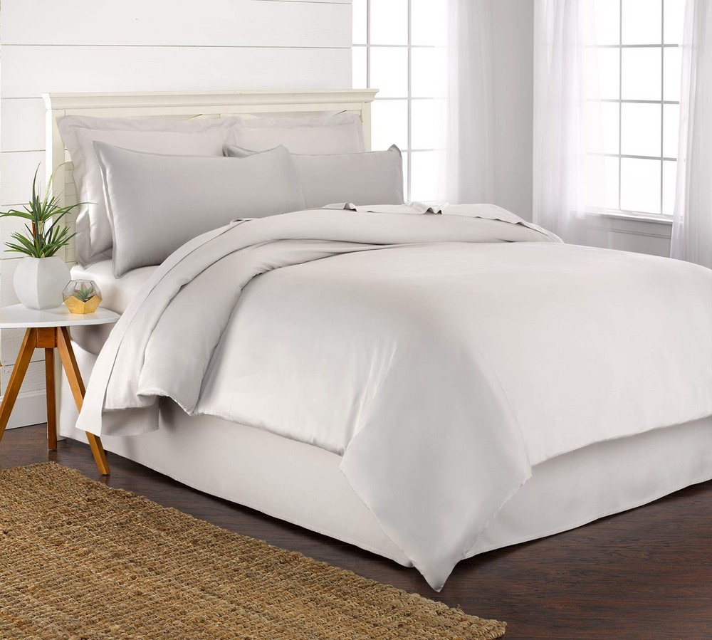 King Duvet Cover 3-Piece Set - 100% Organic Viscose Bedding