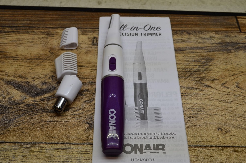Conair All-in-1 Womens Facial Hair Trimmer for Face Ears and Nose