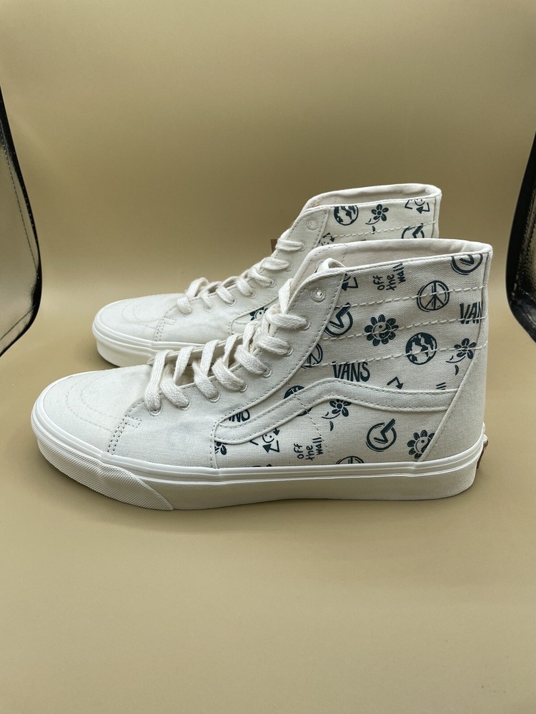 Sz 11 Vans Sk8-Hi Tapered Eco Theory In Our Hands Deep Men's Skateboard Shoe NEW