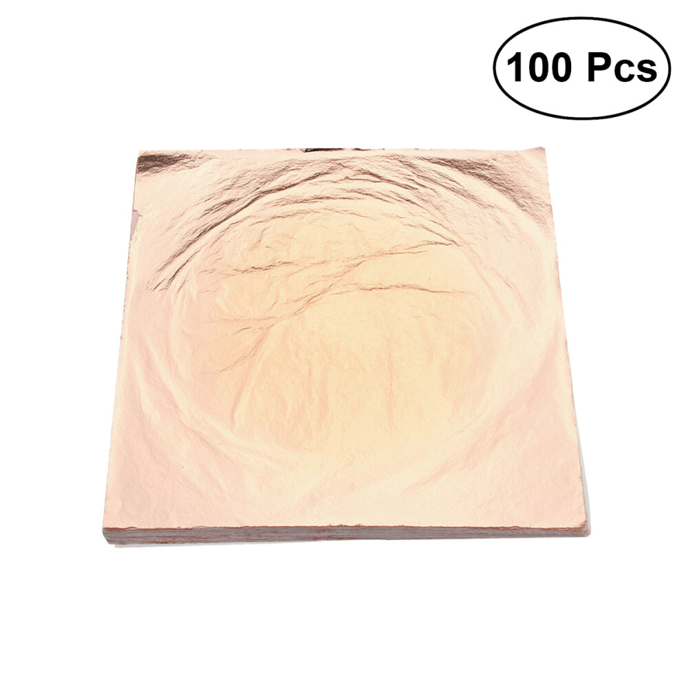 100pcs Foil Paper Practical Versatile Foil Paper Crafts Furniture