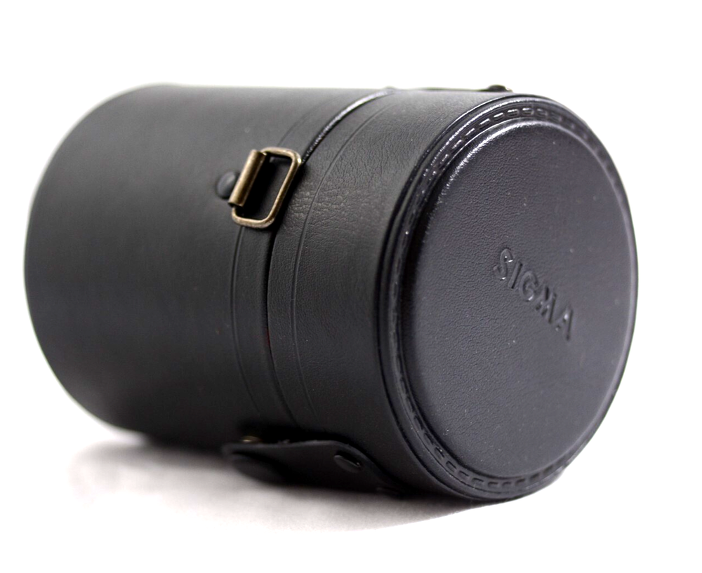 SIGMA LC-15 Black Medium Telephoto Camera Lens Case Excellent Condition