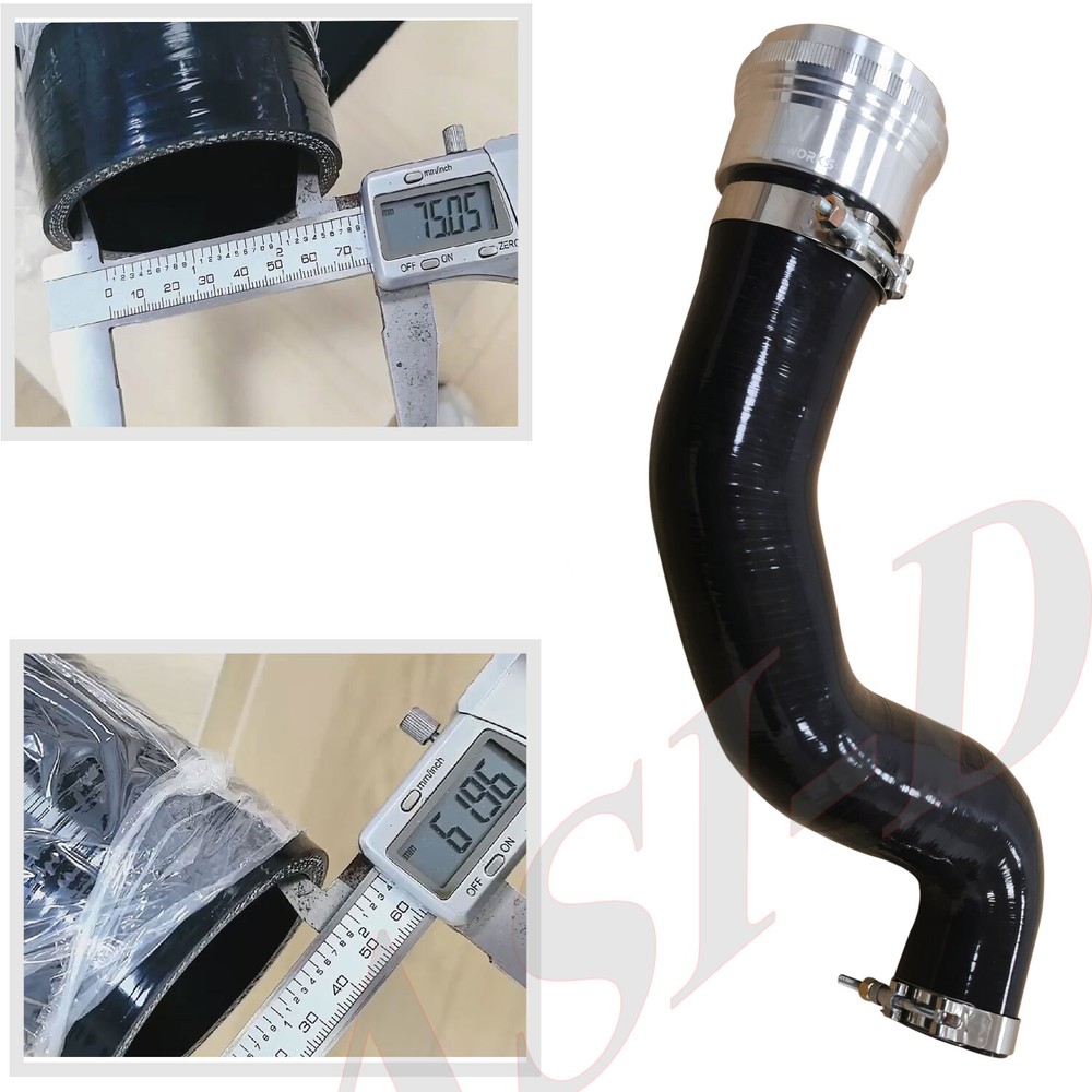 Upgraded Silicone Cold Side Intercooler Hose for 2017-2021 Ford F250 F350 F450 Powerstroke