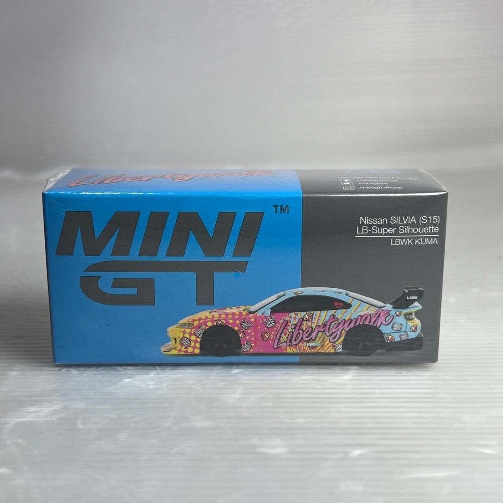1/64 TSM MINI-GT Nissan Silvia S15 LB-Super Silhouette LBWK KUMA RHD MGT00743-R