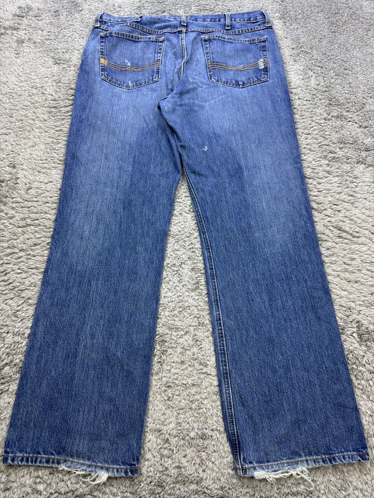 Ariat Jeans Mens 38x34 M4 Low Rise Boot Cut Grudge Workwear Rancher Denim Pant