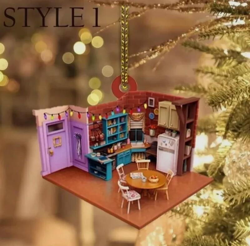 Friends Room Christmas Ornament Friends Room Ornament Friends
