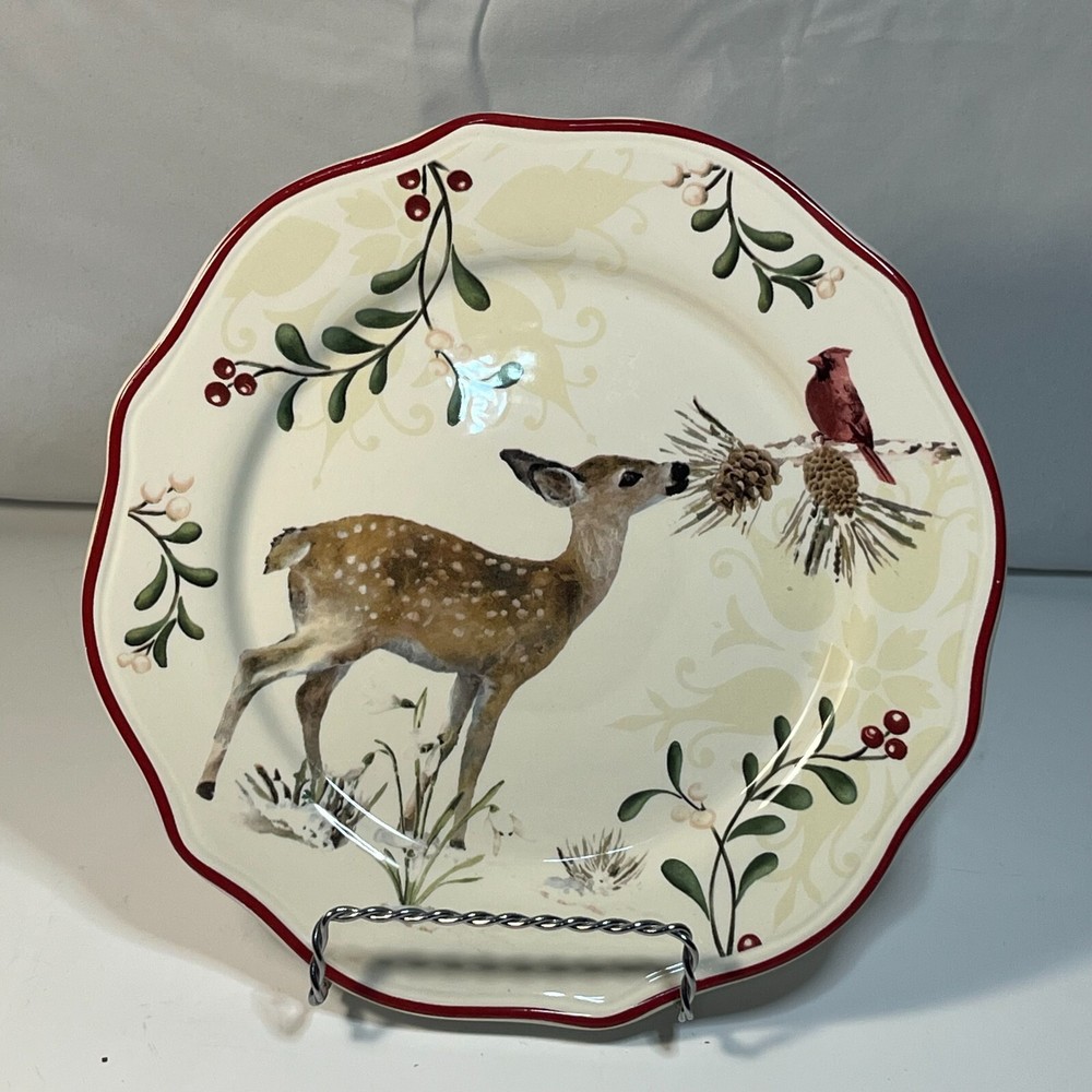 Better Homes & Gardens Fawn Baby Deer Bird 8.75