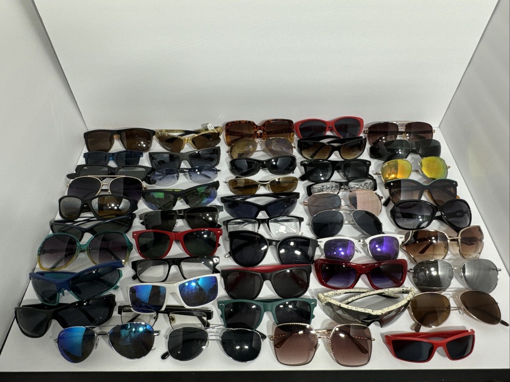 Lot Of 57 Sunglasses/Glasses Men’s & Women’s