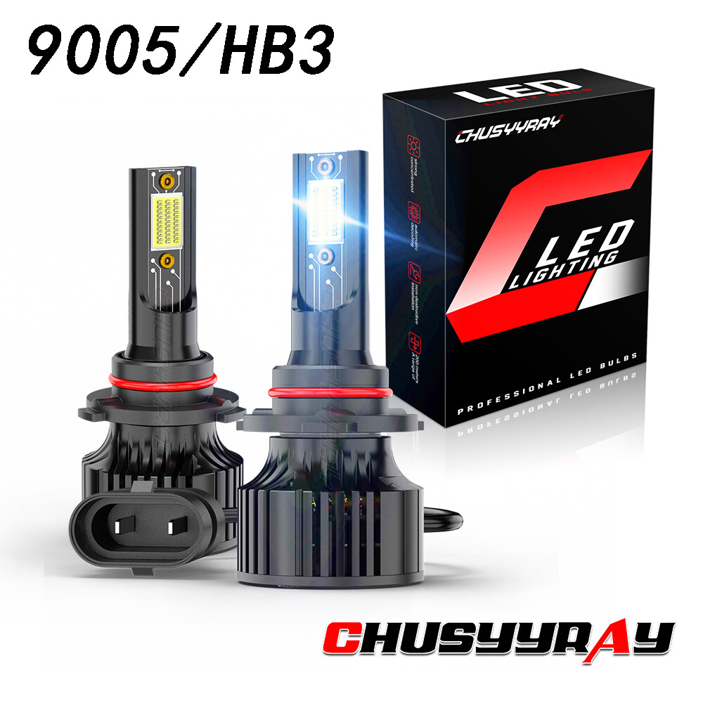HB3 9005 LED Headlight Bulbs Conversion Kit Ultra Bright 6000K White High Beam  