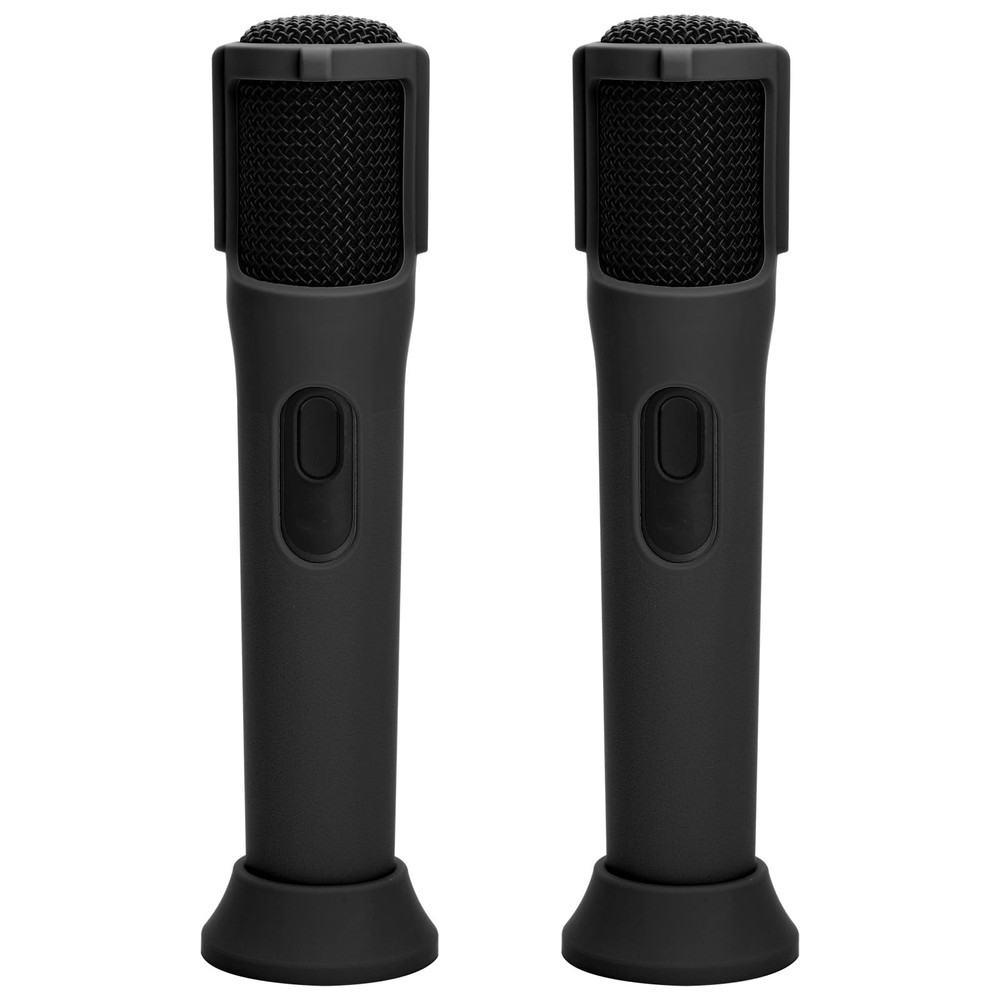 JBL PartyBox Wireless Microphone Silicone Case 2-Pack Black