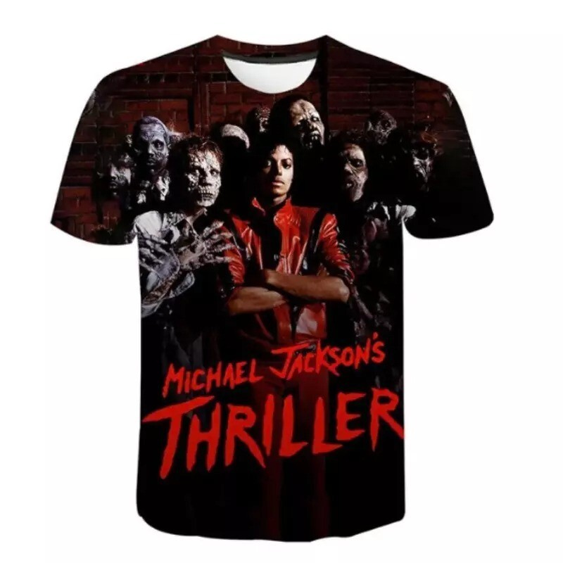 Michael Jackson Thriller MJ 3D T shirt Unisex TR0612_30
