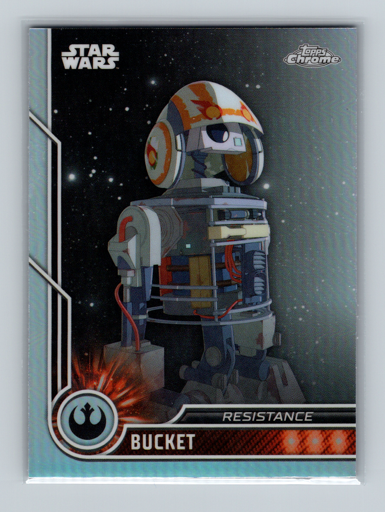 2023 Topps Chrome Star Wars BUCKET REFRACTOR #42