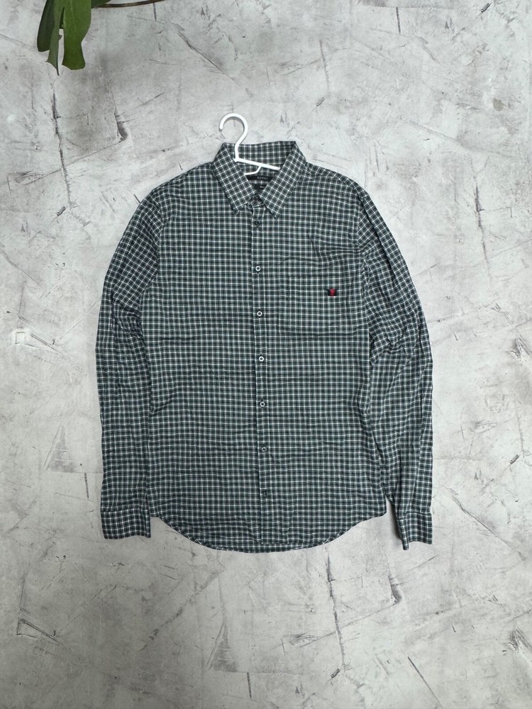 Vintage Gucci Checkered Men's Shirt Classic Retro Style