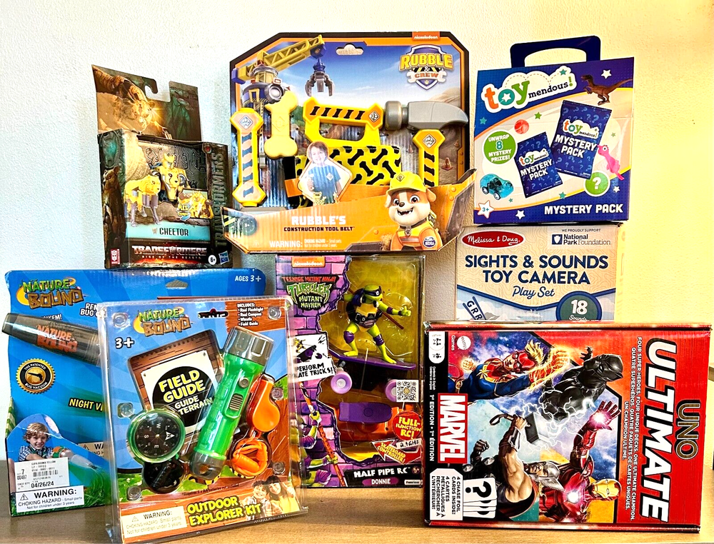 Toy Bundle Christmas Toys Kids Toy Lot 8 Toy Assortment