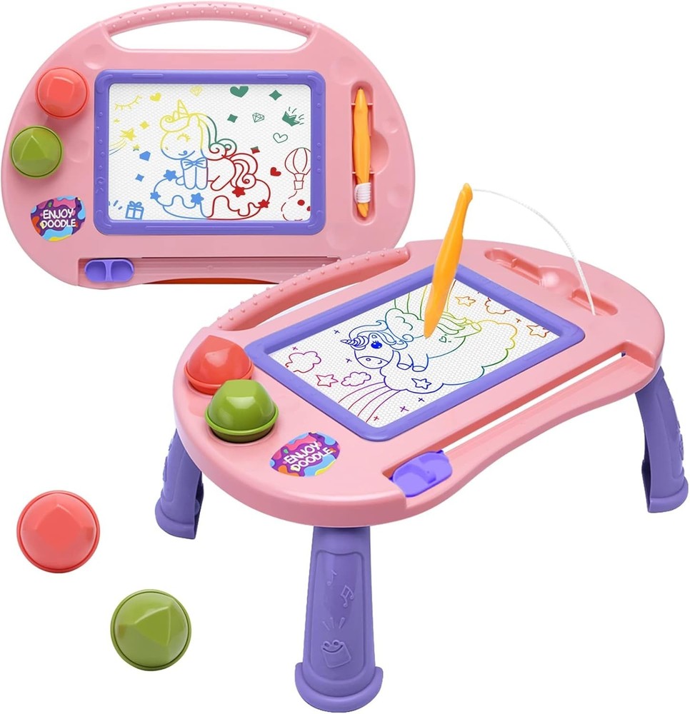 Toddler Toys,Toys for 1-2 Year Old Girls,Magnetic Drawing Doodle Board for Ki...