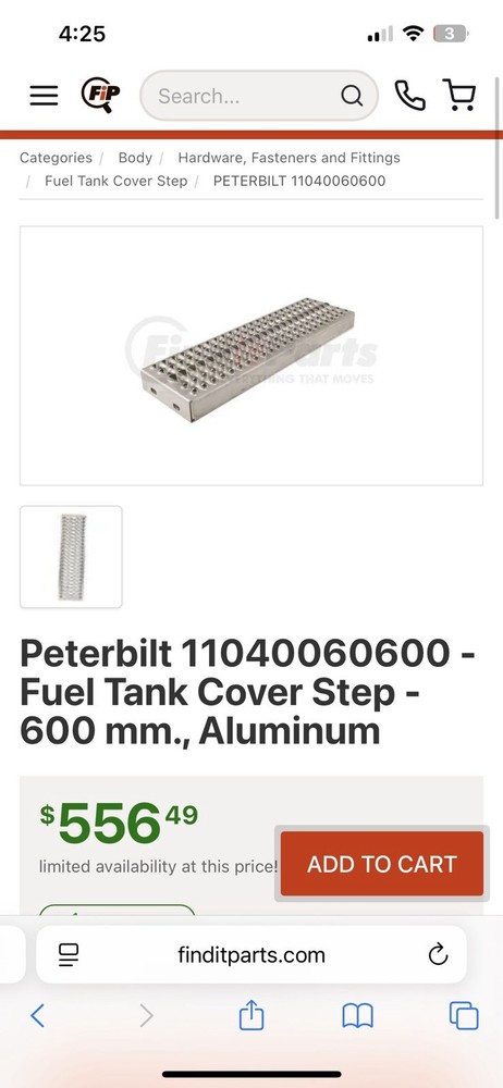 Peterbilt 24x7 Steps Universal Use Step Decks