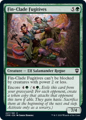 Fin-Clade Fugitives x4 - Commander Legends NM-Mint English Commander Deck Card